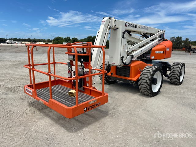 2022 Snorkel A46JRT 2WD Diesel Articulating Boom Lift
