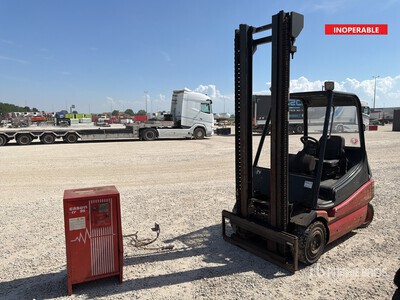 Linde E25 2500 kg Electric Forklift (Inoperable)