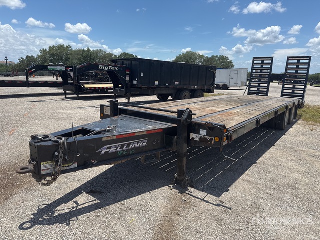 2020 Felling FT-45-2 LP 35 ft T/A Equipment Trailer