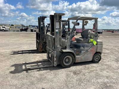Toyota 8FGU25 4500 lb Cushion Tire Forklift