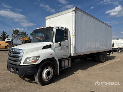 2016 Hino 268 4x2 Van Truck