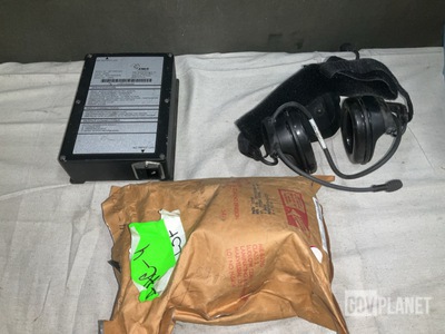 (1) Power Supply, (1) Headset-Microphone & Assorted Items