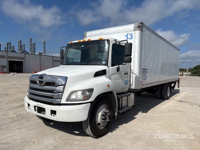 2021 Hino 268 4x2 Gesloten vrachtwagen