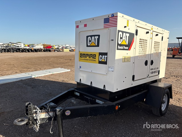2020 Cat XQ35 27 kW Mobile Generator Set