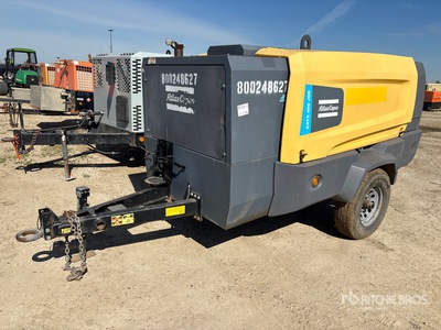 2019 Atlas Copco XATS400JDFT4 Mobile Air Compressor (Inoperable)