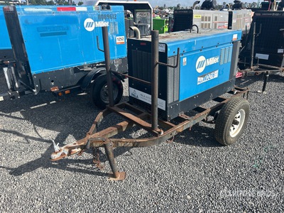 2014 Miller Big Blue 400 Pro 400 A Mobile Stick Engine Driven Welder