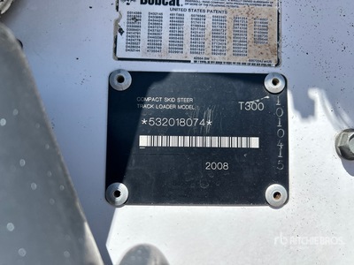 2007 Bobcat T300 Kompakt-Raupenlader
