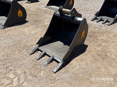 Trojan 50CL 24 in Digging Excavator Bucket - Fits 45mm Cat 305, 305.5 Komatsu PC45/50/55 Hyundai R55, Hitachi/Deere 50D/G Case, New Holland, Kobelco SK50 Bobcat E50/341/337