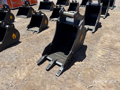 Trojan 120CL 24 in Digging Excavator Bucket - Fits 65mm Cat 311/312/313/314 Kobelco 140 Deere/Hitachi ZX120/135 Case 130/135, Doosan DX140