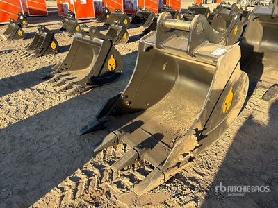 Trojan 120CL 36 in Digging Excavator Bucket - Fits 65mm Cat 311/312/313/314 Kobelco 140 Deere/Hitachi ZX120/135 Case 130/135, Doosan DX140
