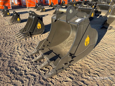 Trojan 120CL 36 in Digging Excavator Bucket - Fits 65mmc Cat 311/312/313/314 Kobelco 140 Deere/Hitachi ZX120/135 Case 130/135, Doosan DX140