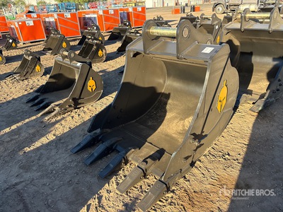 Trojan 200CL 42 in Digging Excavator Bucket - Fits 65mm Cat 311/312/313/314 Kobelco 140 Deere/Hitachi ZX120/135 Case 130/135, Doosan DX140