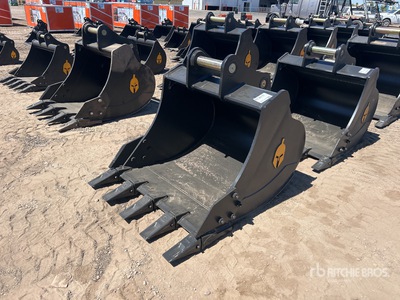 Trojan 200CL 42 in Digging Excavator Bucket - Fits 80mm Cat 320/321/323, Hyundai R210 Komatsu PC200/220, Deere 160/200/225 Kobelco SK210, Case 210/225, Doosan DX225