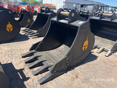 Trojan 200CL 42 in Digging Excavator Bucket - Fits 80mm Cat 320/321/323, Hyundai R210 Komatsu PC200/220, Deere 160/200/225 Kobelco SK210, Case 210/225, Doosan DX225