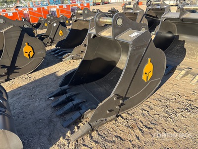 Trojan 200CL 42 in Digging Excavator Bucket - Fits 80mm Cat 320/321/323, Hyundai R210 Komatsu PC200/220, Deere 160/200/225 Kobelco SK210, Case 210/225, Doosan DX225