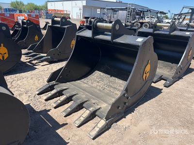 Trojan 200CL 54 in Digging Excavator Bucket - Fits 80mm Cat 320/321/323, Hyundai R210 Komatsu PC200/220, Deere 160/200/225 Kobelco SK210, Case 210/225, Doosan DX225