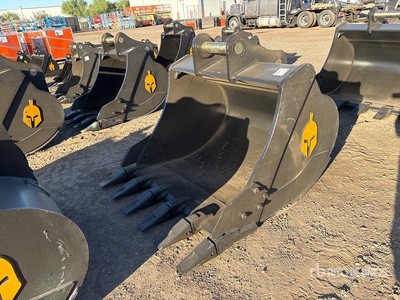 Trojan 200CL 54 in Digging Excavator Bucket - Fits 80mm Cat 320/321/323, Hyundai R210 Komatsu PC200/220, Deere 160/200/225 Kobelco SK210, Case 210/225, Doosan DX225