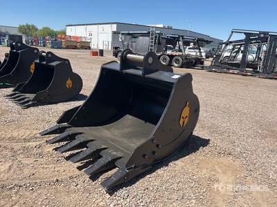Trojan 200CL 54 in Digging Excavator Bucket - Fits 80mm Cat 320/321/323, Hyundai R210 Komatsu PC200/220, Deere 160/200/225 Kobelco SK210, Case 210/225, Doosan DX225