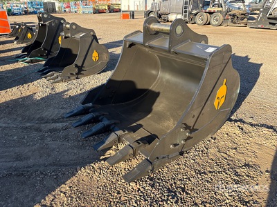 Trojan 200CL 54 in Digging Excavator Bucket - Fits 80mm Cat 320/321/323, Hyundai R210 Komatsu PC200/220, Deere 160/200/225 Kobelco SK210, Case 210/225, Doosan DX225