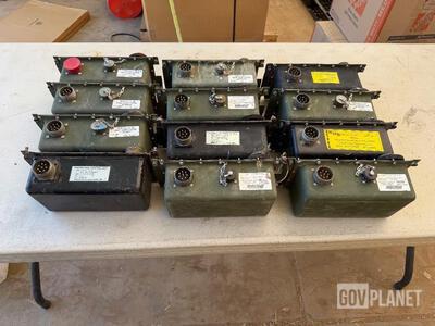 Lot of 12- Humvee Starter Boxes (Untested) Ship Dims: 15x16x20 60lbs قطع متنوعة للسيارات HMMWV