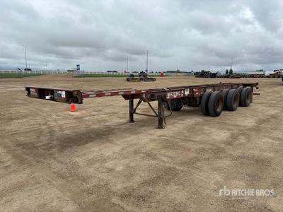 2004 40 ft Tri/A Extendable Remorque conteneur