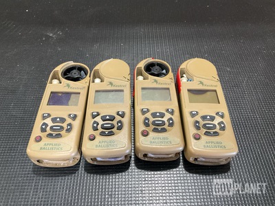 (4) Kestrel 5700 Ballistics Weather Meters