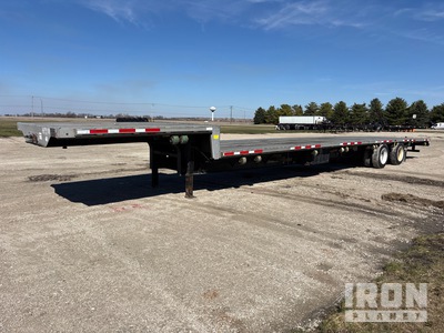 2023 Transcraft FLD1TCM 53 ft T/A Single Drop Stufendeck-Anhänger