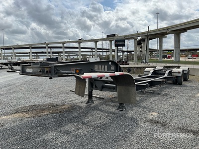 2023 EXA Industrial HULK II 16 ft Spread Axle T/A Container Trailer
