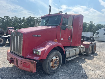 2012 Kenworth T800 6x4 T/A Sleeper Truck Tractor (Inoperable)