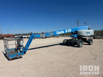 2015 Genie S-65 4WD Diesel Telescopic Boom Lift