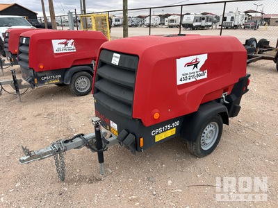 2023 Atlas Copco CPS175-100 175 cfm Mobile Air Compressor