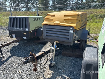 2014 Atlas Copco XAS 185 185 cfm Mobile Air Compressor (Inoperable)