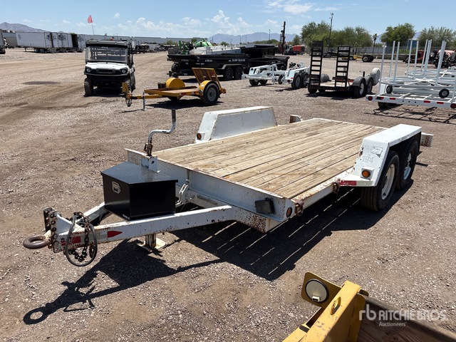 2007 Trailmax T10UT 16 ft T/A Tilt Deck Trailer