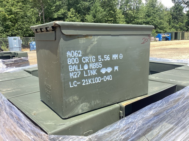 (76) PA108 Ammo Cans - For 5.56mm