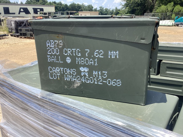 (166) M19A1 Ammo Cans - For 7.62mm