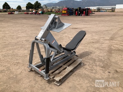 Cybex Plate Loaded Squat Press Exercise Equipment