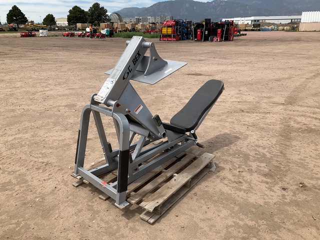 Cybex Plate Loaded Squat Press Exercise Equipment