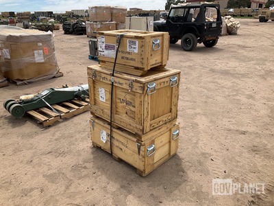 (3) Assorted Wooden Crates