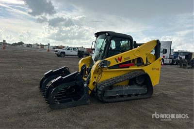 2021 Wacker Neuson ST45 Two-Speed High Flow Kompakt-Raupenlader