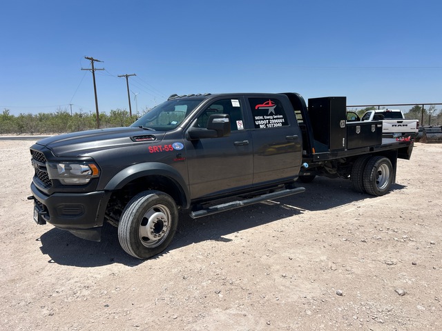 2023 Ram 4500 4x4 Crew Cab Flatbed Truck