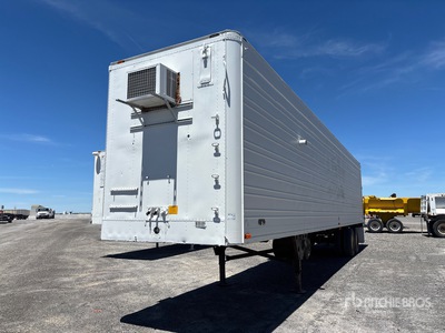 1984 Utility 45 ft T/A Mobile Office Van Trailer