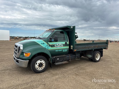 2008 Ford F-650 XLT 4x2 S/A Dump Truck