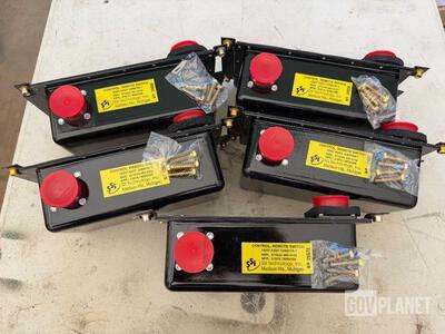 5-Humvee Starter Boxes (Control Remote S 6110-01-491-2162 Ship Dims: 14x13x11 30lbs قطع متنوعة للسيارات HMMWV