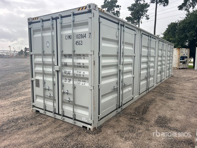 40 ft High Cube Multi-Door Storage Container