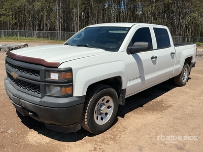 2015 Chevrolet Silverado 1500 4x4 Crew Cab Pickup