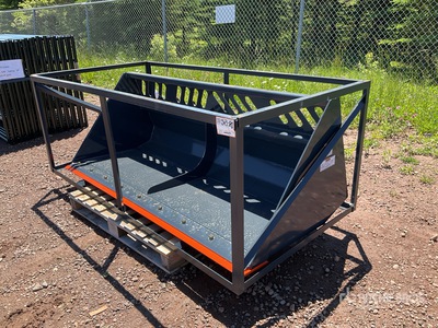 TMG SN84 84 in Snow Skid Steer Bucket (Unused)