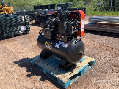 TMG GAC65 18.5 cfm Skid-Mounted 60 gal Air Compressor (Unused)