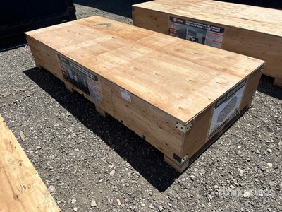 StanForge MS1020B 10 ft x 20 ft x 8 ft Metal Garage Shed (Unused)