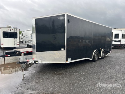 2025 ATTX8 20 ft T/A Enclosed Trailer