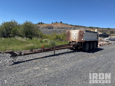 1991 14 ft 6 in Tri/A Drawbar Demolition Kippwagen
